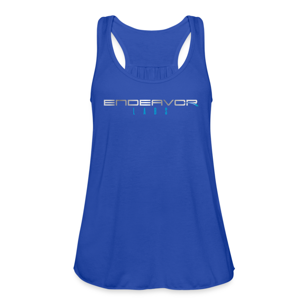 Endeavor Labs Women's Flowy Tank Top - royal blue