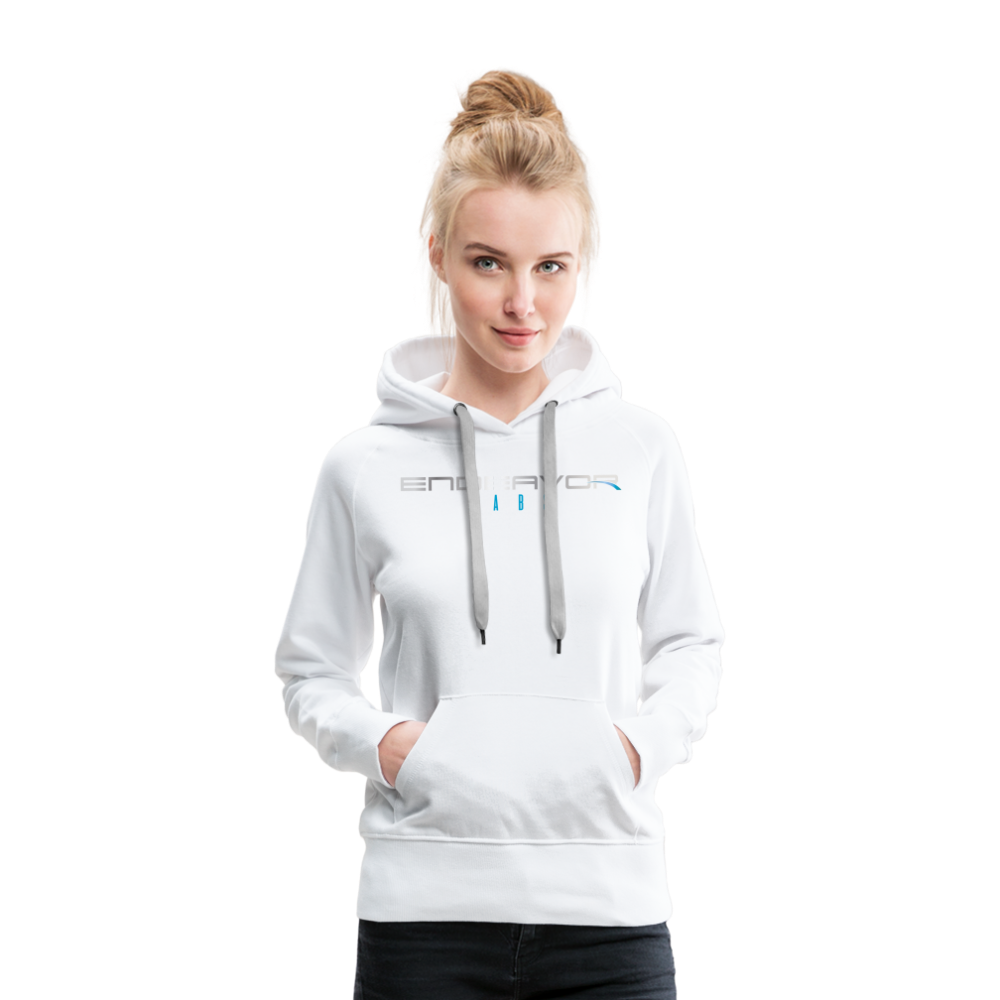 Endeavor Labs Women’s Premium Hoodie - white