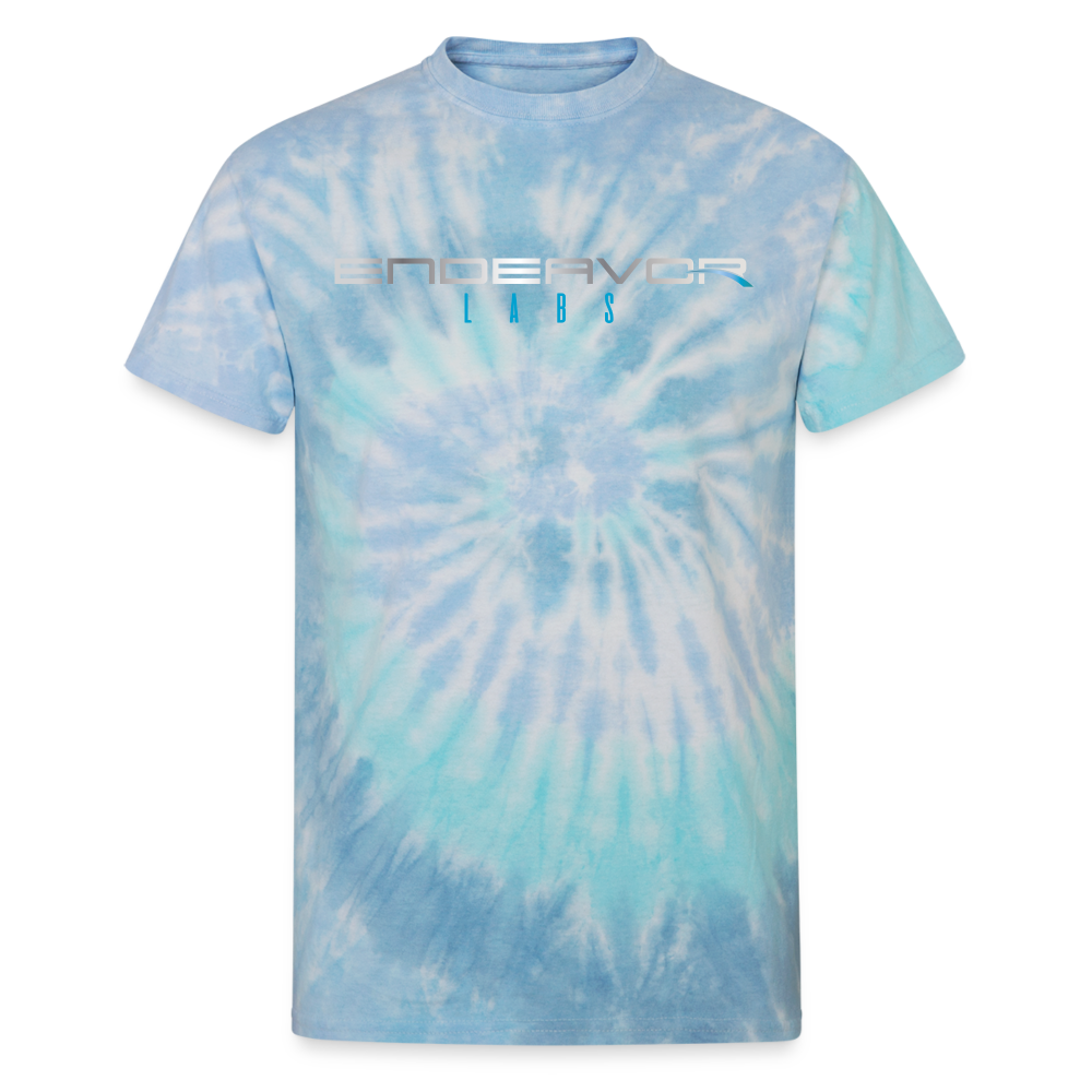 Endeavor Labs Unisex Tie Dye T-Shirt - blue lagoon