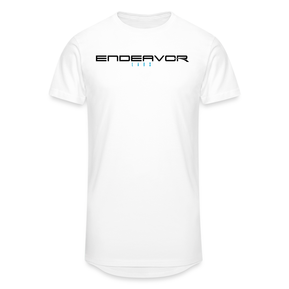 Endeavor Labs Men’s Long Body Urban Tee - white